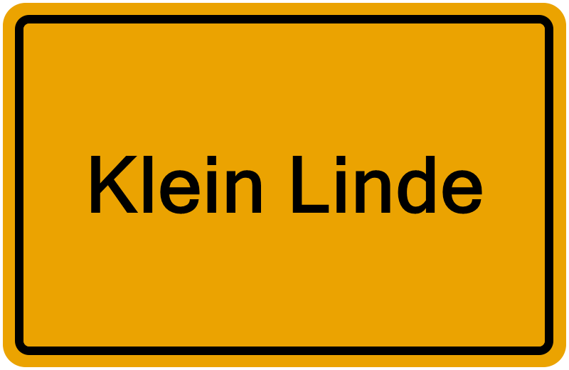 Handelsregisterauszug Klein Linde
